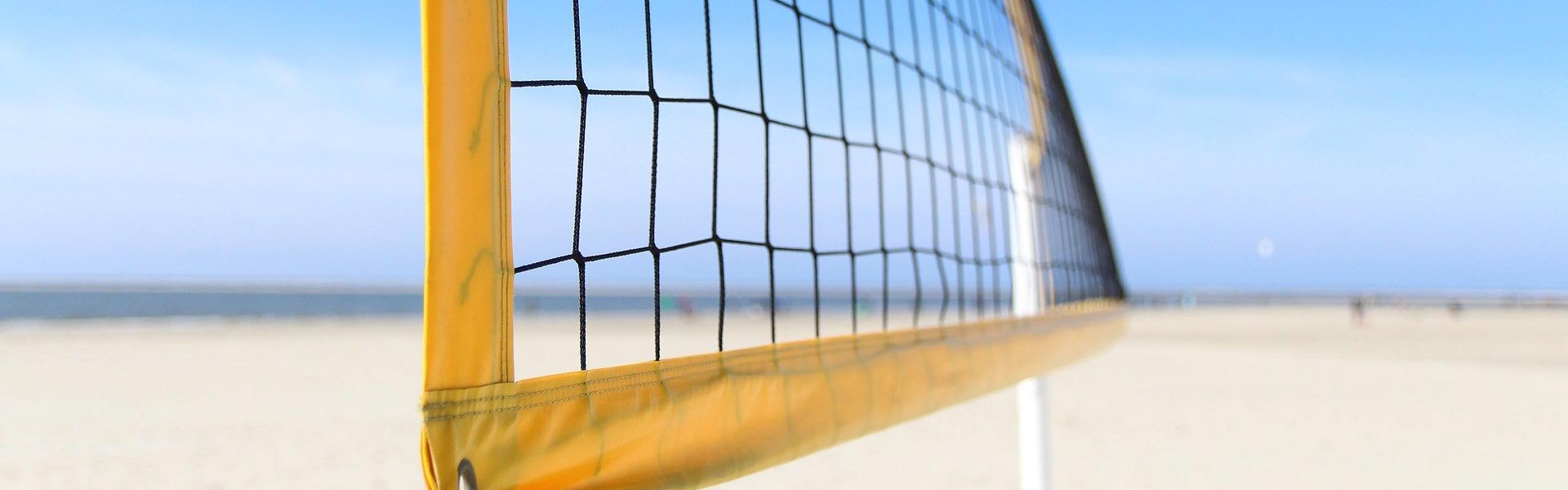 volleybalnet strand